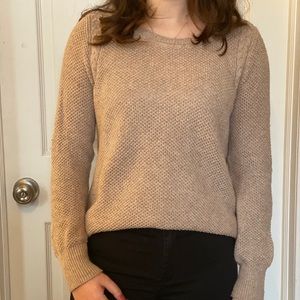 Loft tan sweater